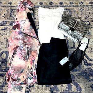 GAP FAUX SUEDE LEGGING